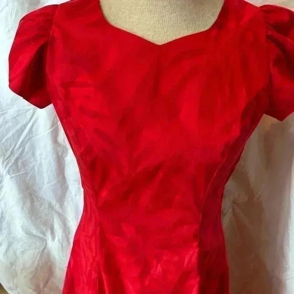 Worn Once - Red muumuu - Picture 2 of 4